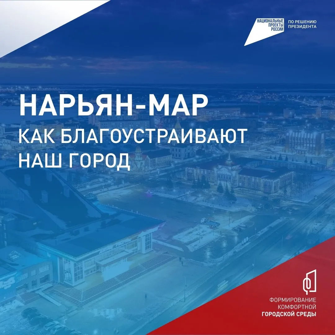 В Нарьян-Маре идёт голосование за объекты благоустройства — уже 3 427 жителей округа сделали свой вы