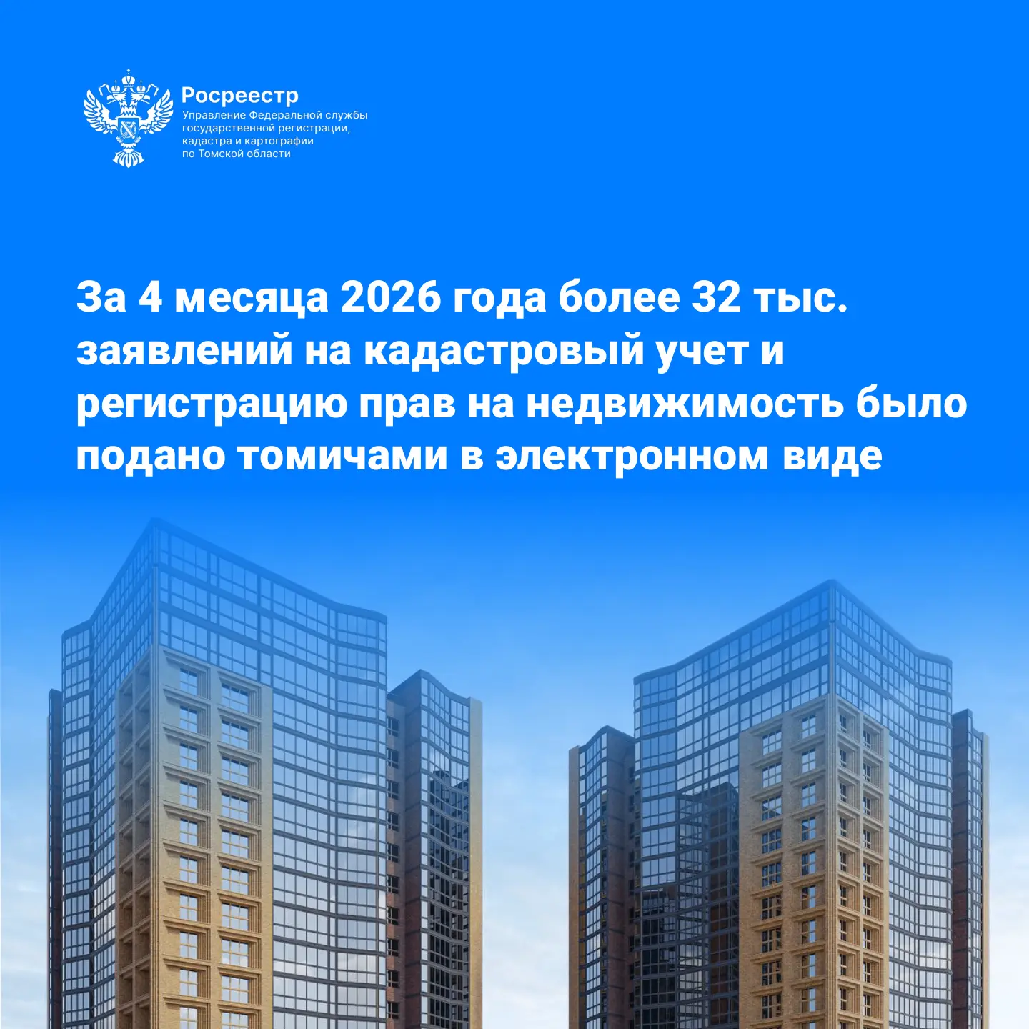 Популярность онлайн-сделок с недвижимостью среди жителей и хозяйствующих субъектов Томской области р