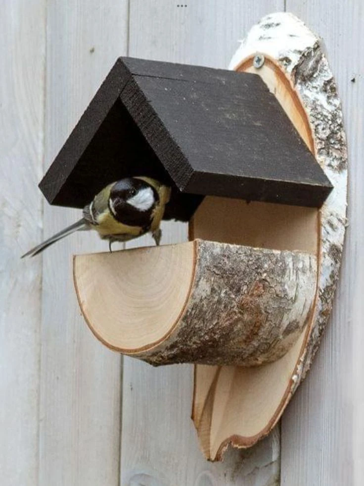Внимание!  Внимание!  
🐦‍⬛🐦🦉Объявляется конкурс на лучшие ДЕРЕВЯННЫЕ КОРМУШКИ  для птиц, которые 