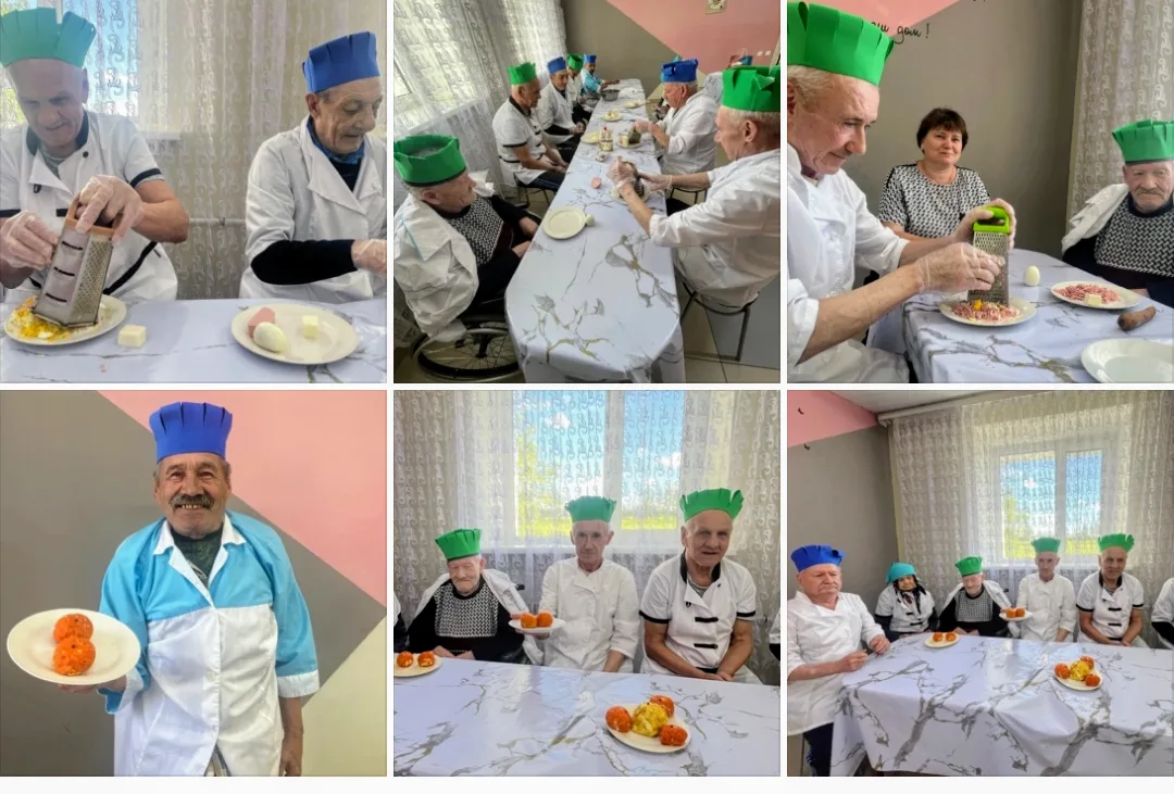 #ДневнаяЗанятость

🏡В нашем доме-интернате состоялось замечательное мероприятие — жители готовили с