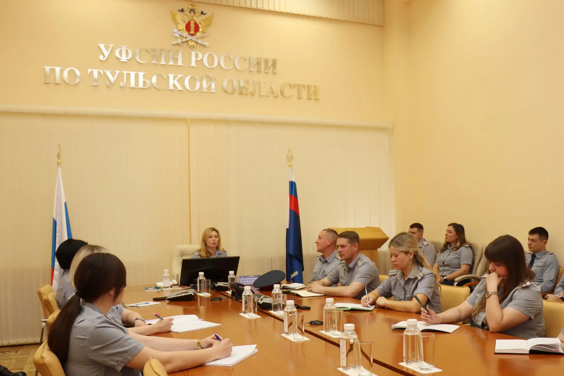 В УФСИН России по Тульской области прошли учебно – методические сборы по вопросам  социальной работы