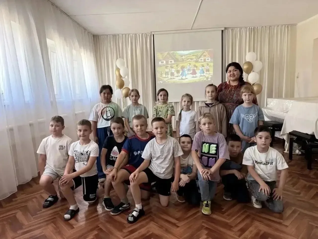 8 июня преподаватель фольклорного отделения Берёза С.Б. провела для участников летней площадки СОШ п