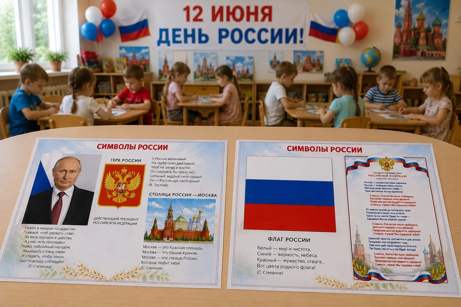 Официальные символы России. О чём рассказать дошкольникам?

Когда мы говорим о патриотическом воспит