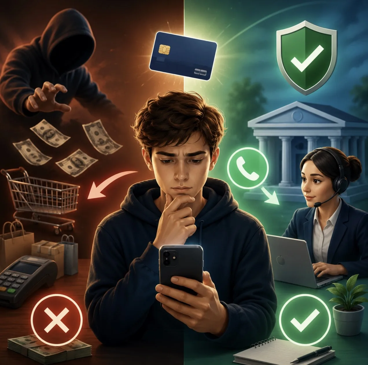 💳 **Что делать, если на карту пришли чужие деньги?**

Представьте ситуацию 👇

Вы открываете банков