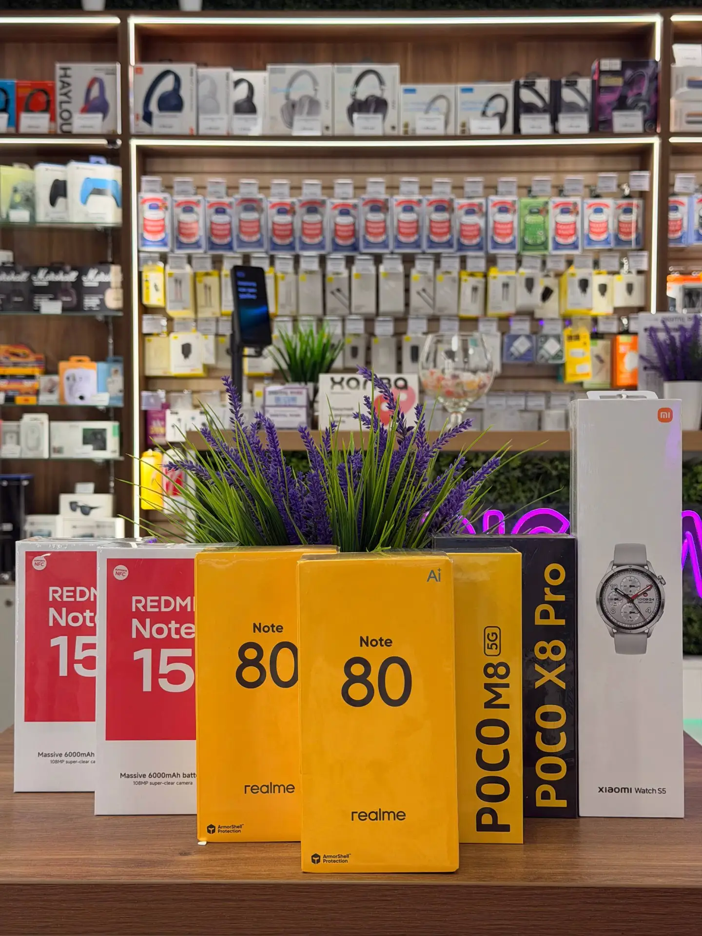 Поступление cмартфоны и смарт-часов❗️
Xiaomi/POCO/Realme

✅Redmi 15
- Redmi Note 15 6/128Gb Purple -