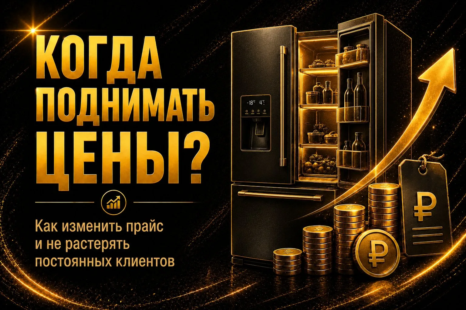 Когда поднимать цены, и как сказать об этом клиентам без потерь 📈

Если Вы не поднимали цены больше