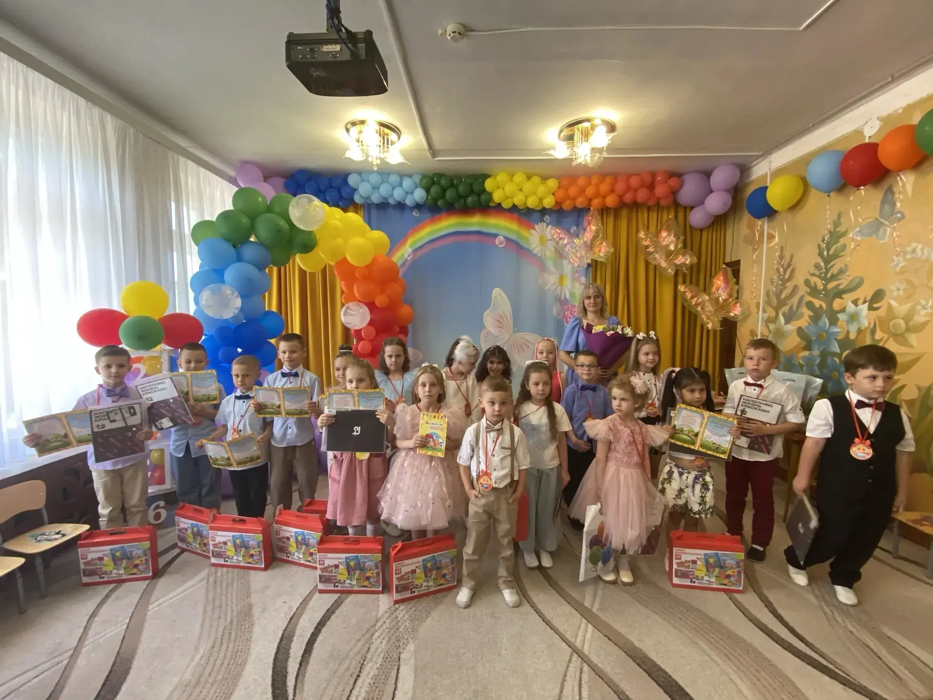 В подготовительной группе "Маленькая страна" прошёл выпускной утренник.

🎈Выпускной утренник в детс