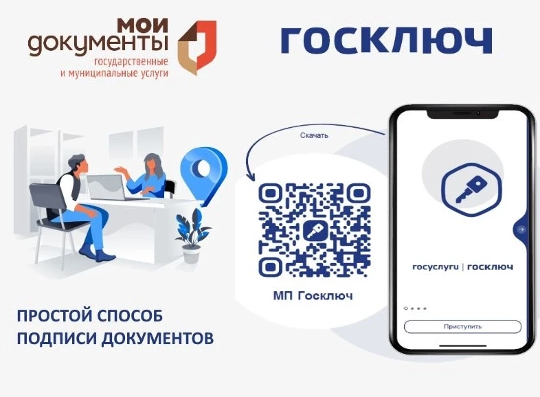 Мобильное приложение «Госключ» - официальный государственный сервис, разработанный Министерством циф