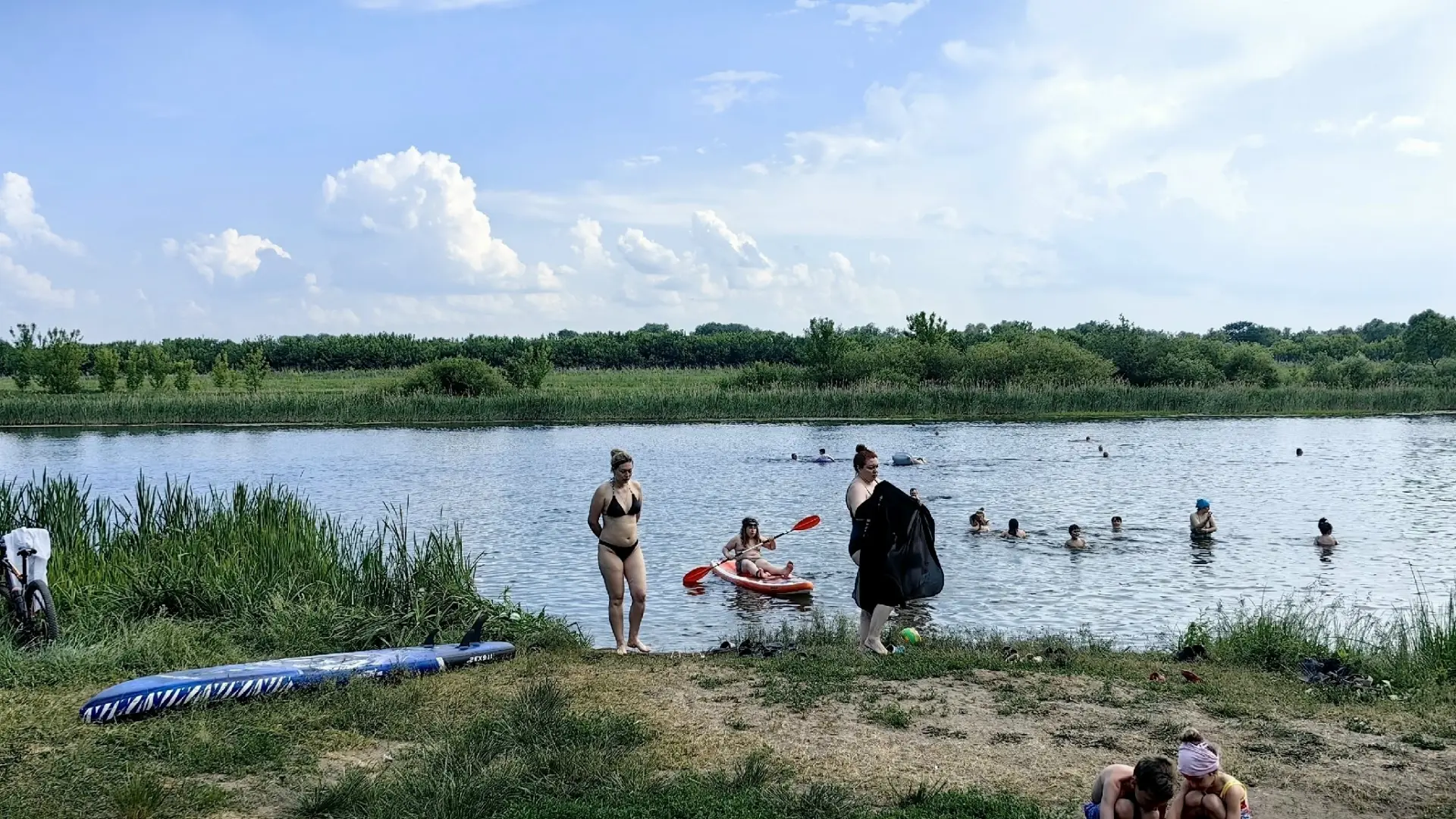 💥 Пятница, выходной, жара, все кайфуют и куча походников. ✨Лесное озеро 2026 ⚠️