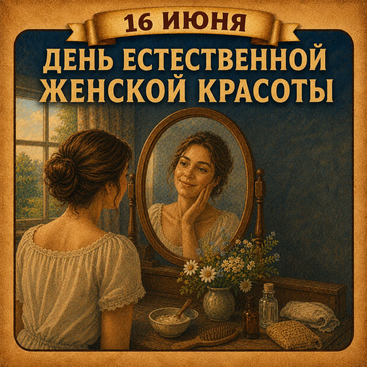 💅16 июня - День естественной женской красоты

Этот праздник подчёркивает, что естественная красота 
