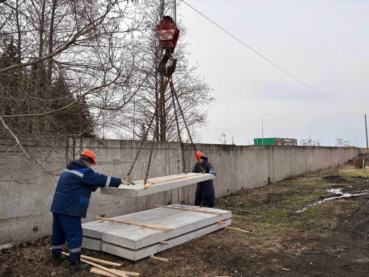 Сегодня на склад ООО "Сыктывдинская тепловая компания" поступили ЖБ изделия купленные в рамках реали