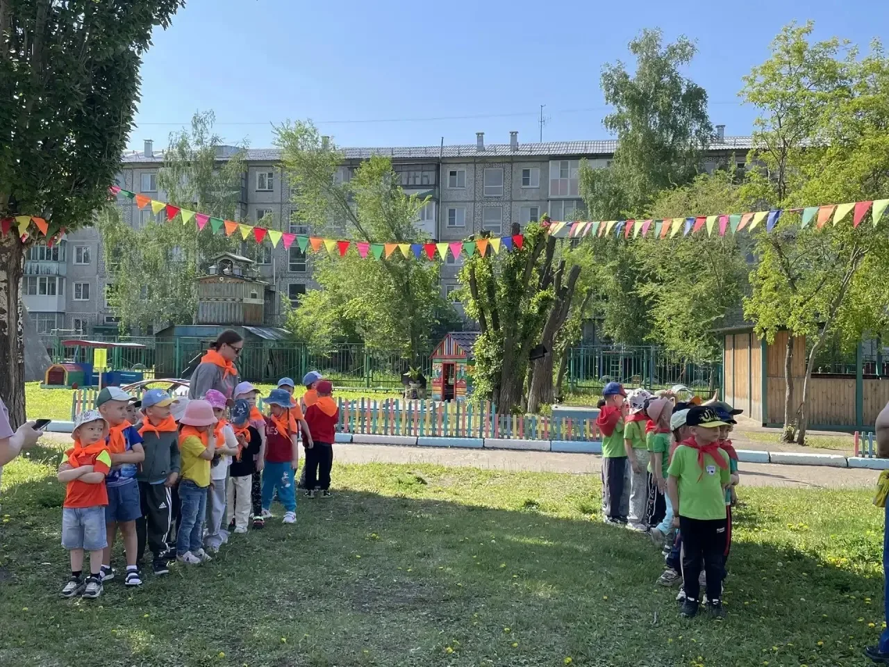 Физкультурный досуг: ждем лето с нетерпением!
⛅Солнечное утро, легкий ветерок, щебетание птиц – все 