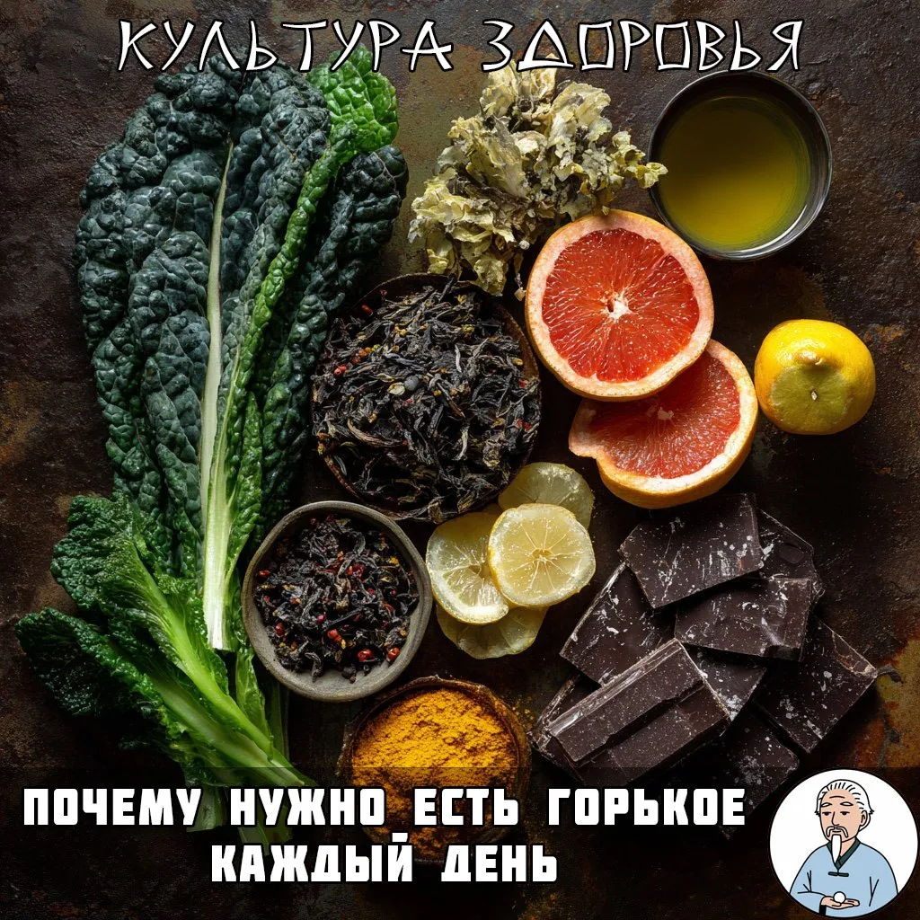 Горький вкус для здоровья

В современном питании почти нет горького вкуса — мы едим сладкое, солёное