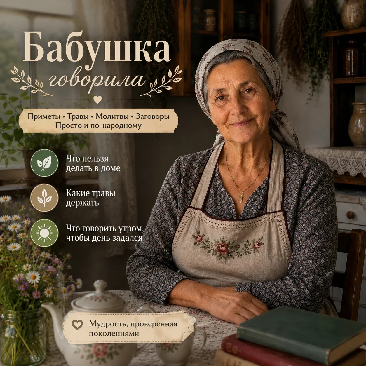 👵 Знаете почему раньше в домах всегда было спокойно и денег хватало?

Бабушки знали простые вещи. 
