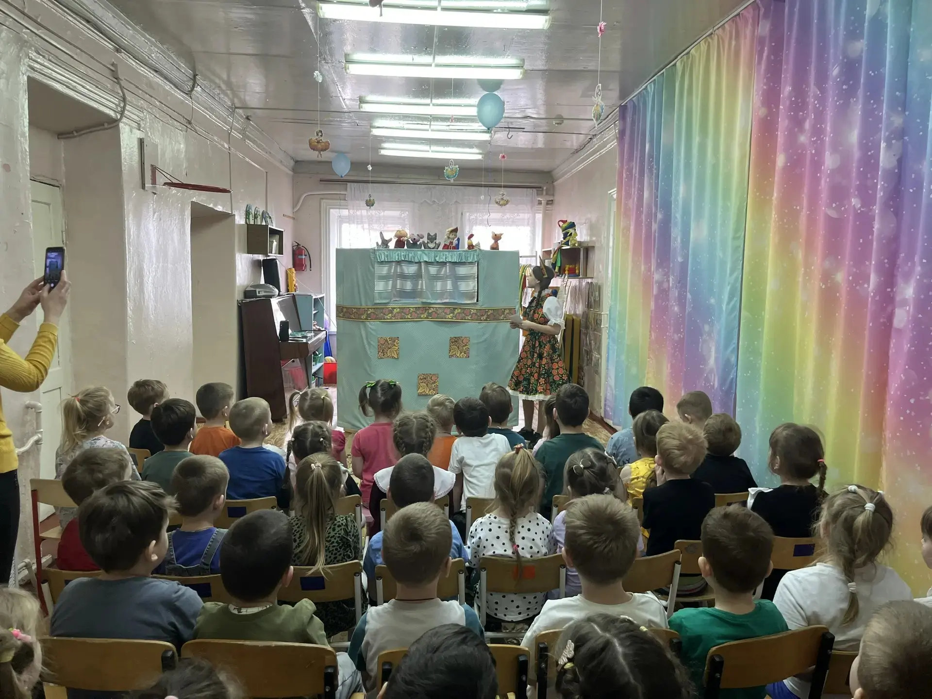 ✨ Сегодня в рамках акции «Весенняя неделя добра» творческое объединение «Театр кукол „Сказки от Алён
