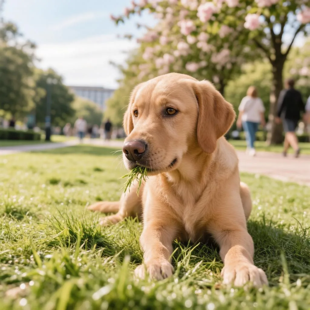 🐶 Почему собака ест траву ? Полезно ли это? 🤔

Многие владельцы собак замечают, что их питомцы ино