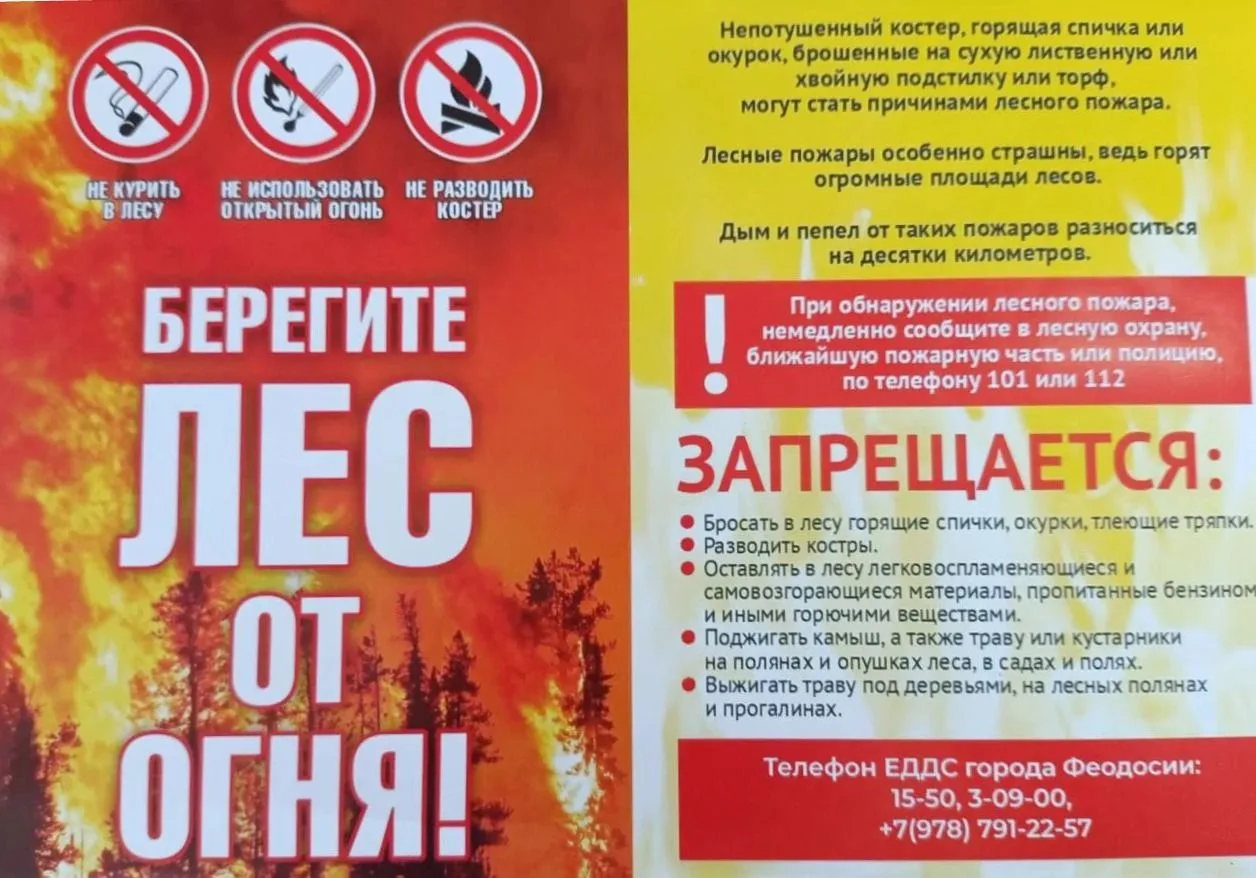 В Крыму вводится особый противопожарный режим!

Приказом МЧС Республики Крым с 00 часов 00 минут 24 