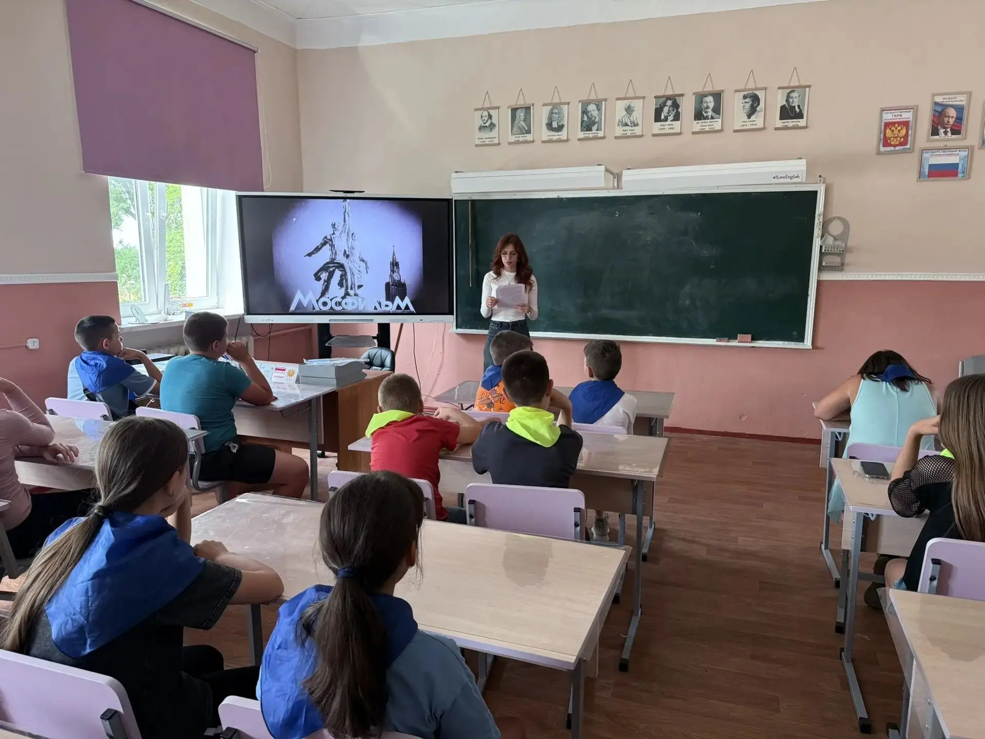 🌟 Вчера в нашем лагере «Радуга детства» прошёл кинолекторий «Бессмертный гарнизон» 🌟📜 22 июня 194