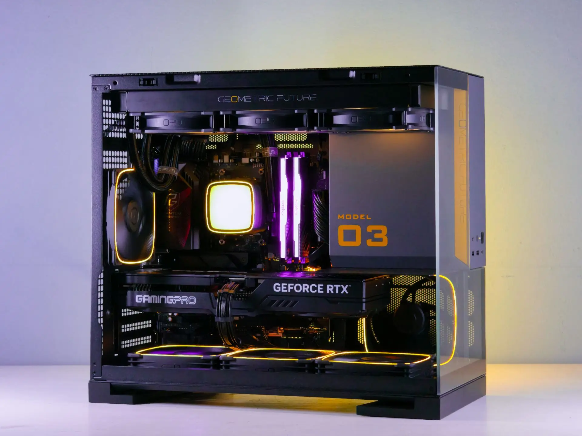🎮 Комп для игр, Ryzen 7500F и RTX 5070 в симпотичном Future Model 3

 Из чего собран:

- Процессор 