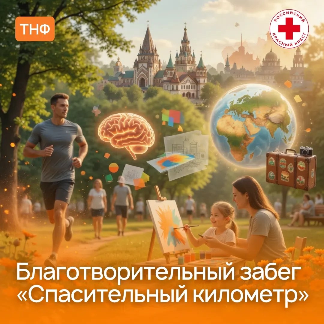 🏃‍♂ ТехноНаучная образовательная платформа (ТНФ) выступает партнёром благотворительного забега "Спа