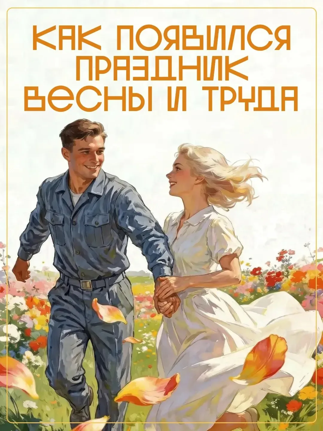 🌿 Сегодня Праздник Весны и Труда ассоциируется с тёплыми днями и выходными, но в начале всё было со