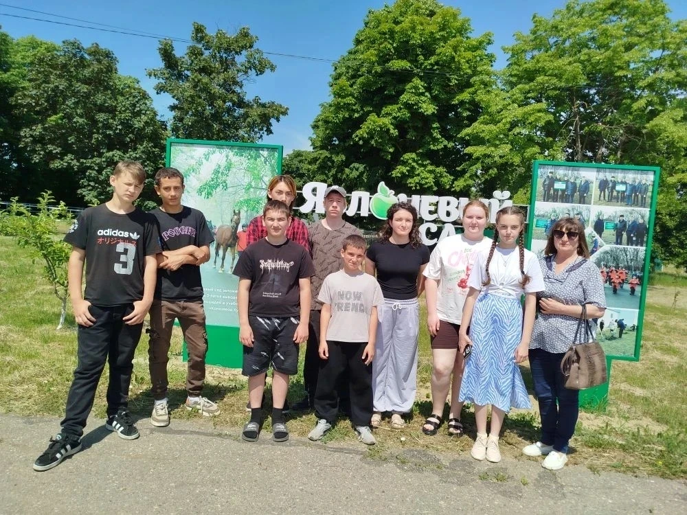 учащиеся школы №13 посетили учебное хозяйство «Конезавод Курганинский». Поездка была организована в 
