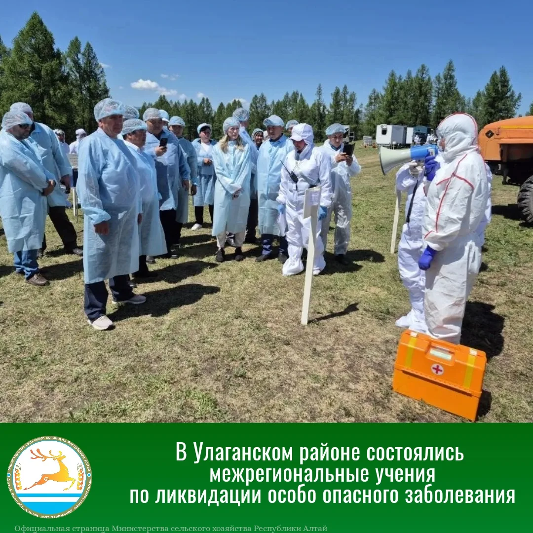 10 июня 2026 года в Улаганском районе состоялись масштабные межрегиональные учения на тему: «Практич