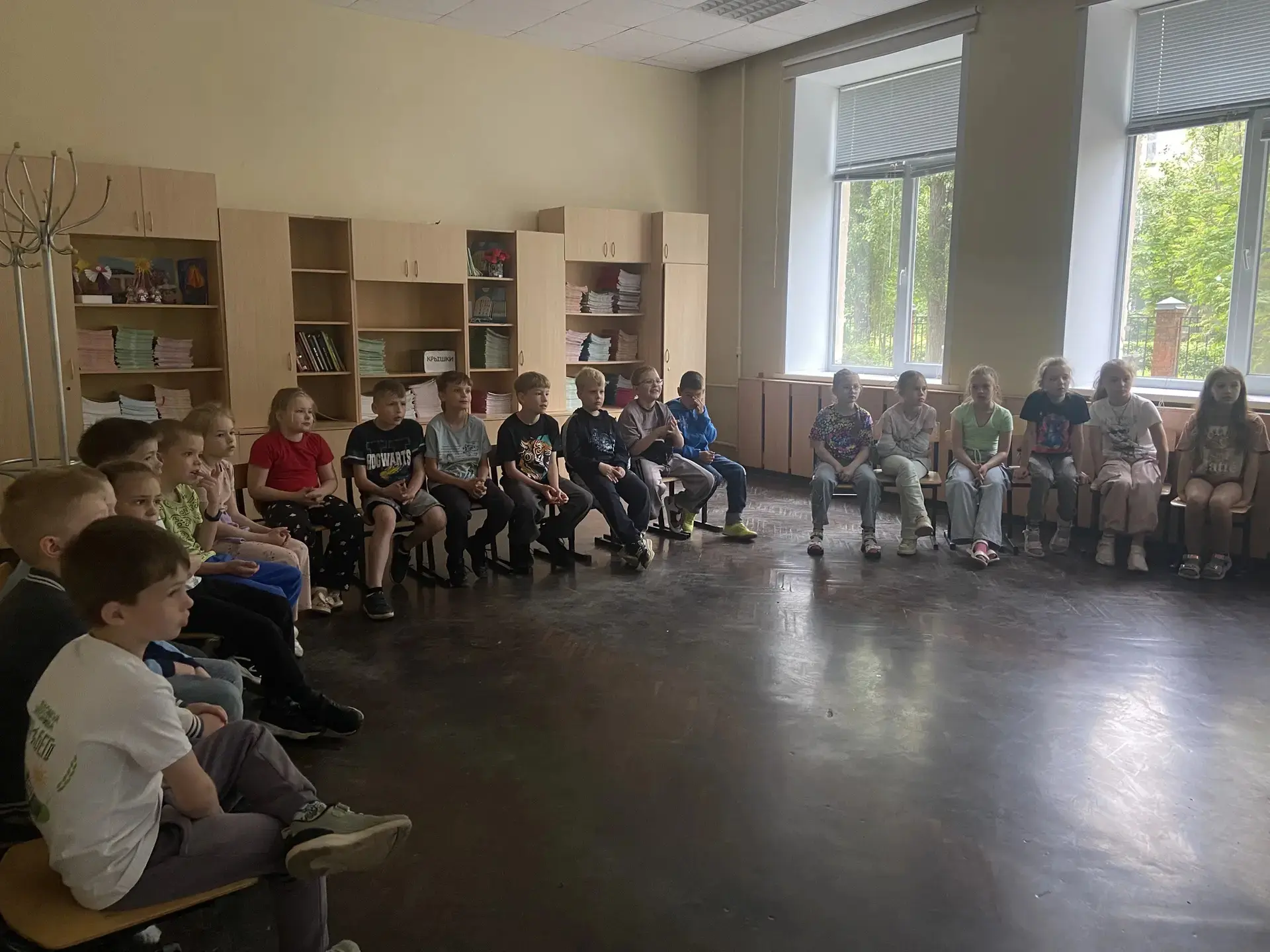Воспитанники пришкольного лагеря "Ветерок" 🌬 сегодня показали свои интеллектуальные способности в в