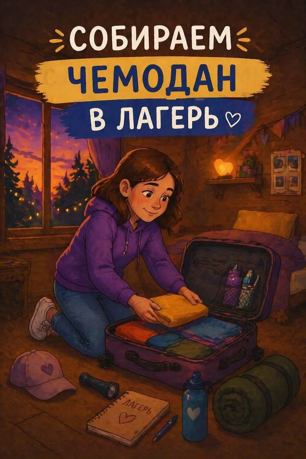 Пишем список, собираем чемодан!

Друзья, обратный отсчёт пошёл! 

Уже через 3 дня лагерь «Олимп» нап