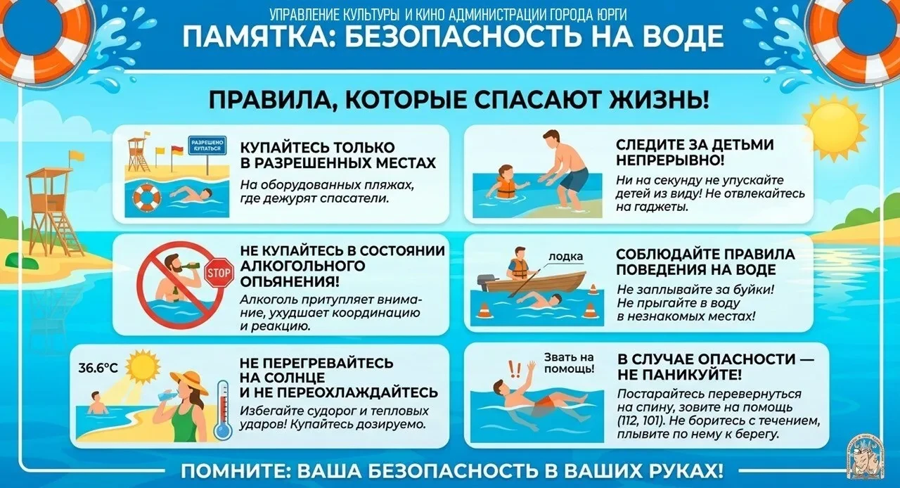 Безопасность на воде: сохрани жизнь себе и близким

С наступлением лета и жаркой погоды многие спеша