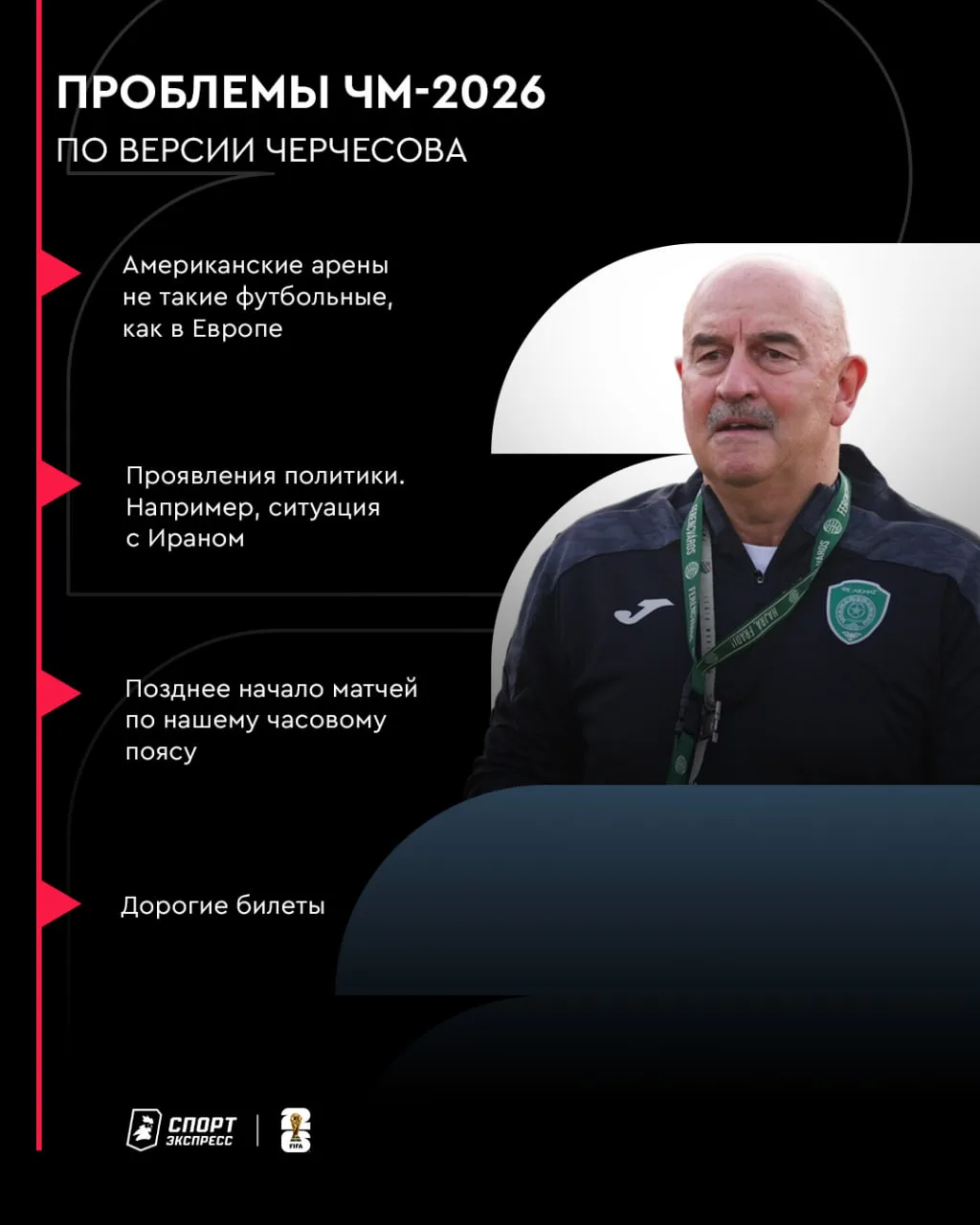 ЧМ-2026 проходит в трех странах, а это большие перелеты — тоже одна из проблем этого мундиаля 🤝

Ко