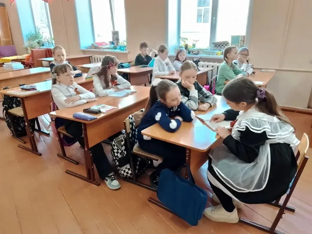 📣Каменский лицей присоединился к Всероссийской акции «Читаем детям о войне», приуроченной ко Дню По