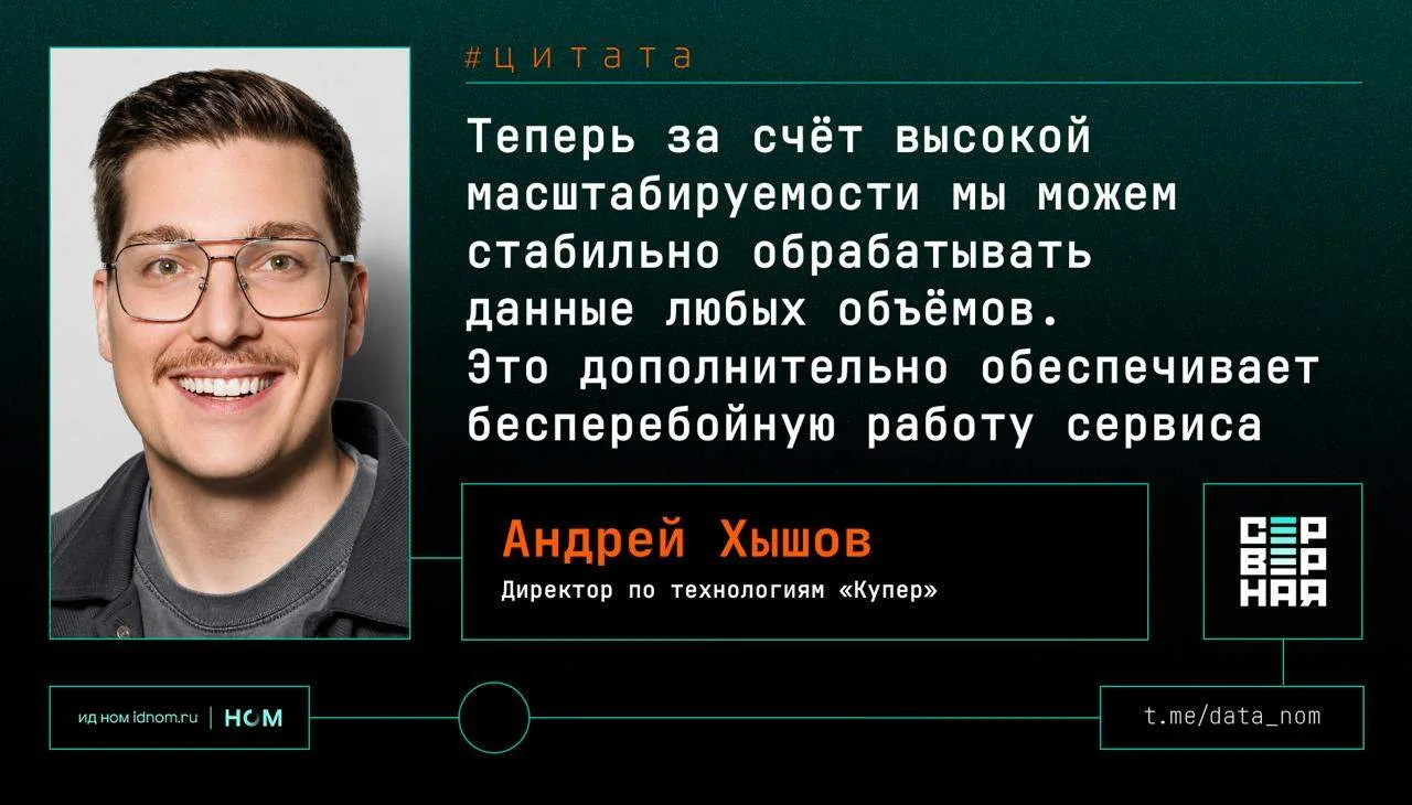 «Купер». Миграция — супер!

Сервис доставки «Купер» полностью мигрировал в облако Cloud․ru. Главная 