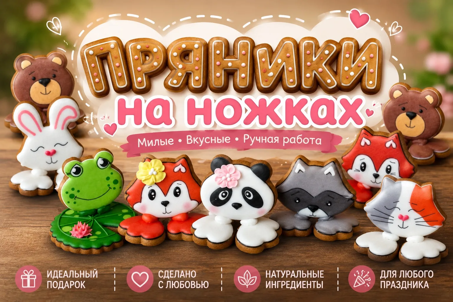 В нашем зверинце прибавление! 

Теперь есть лягушка, енот, панда и лиса.

В предыдущем видео найдете