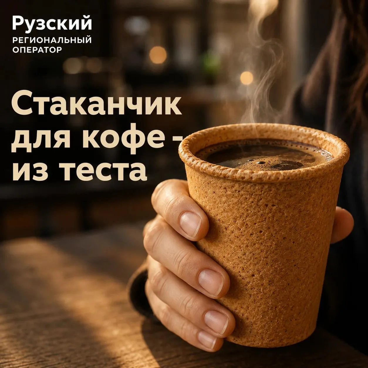 ♻️ Из овсяных отрубей — в стаканчик для кофе

В Великом Новгороде разработали установку для производ