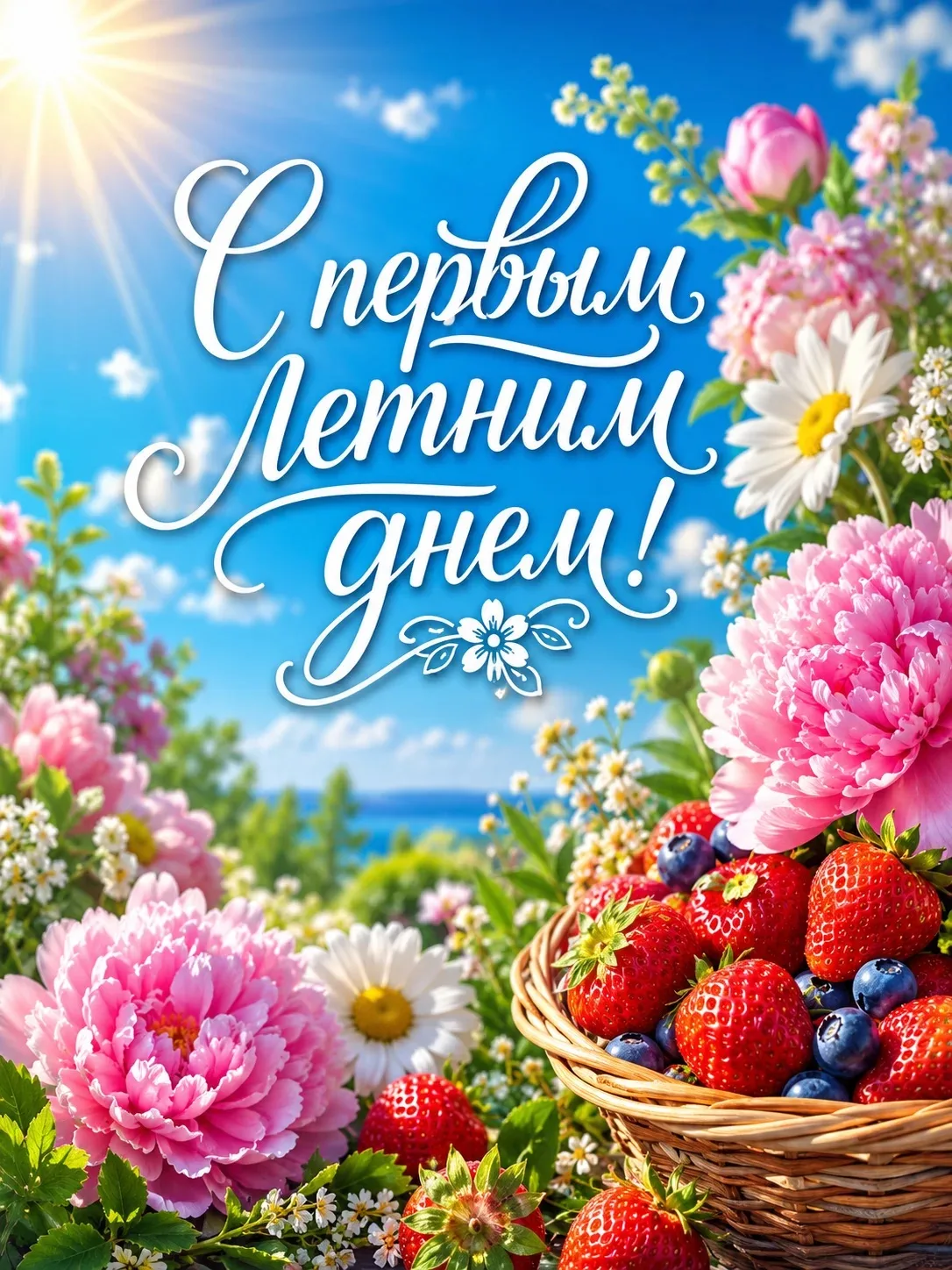 ☀️Ура, друзья, лето началось! 
Впереди – время каникул и отпусков, солнечного тепла и море позитива!