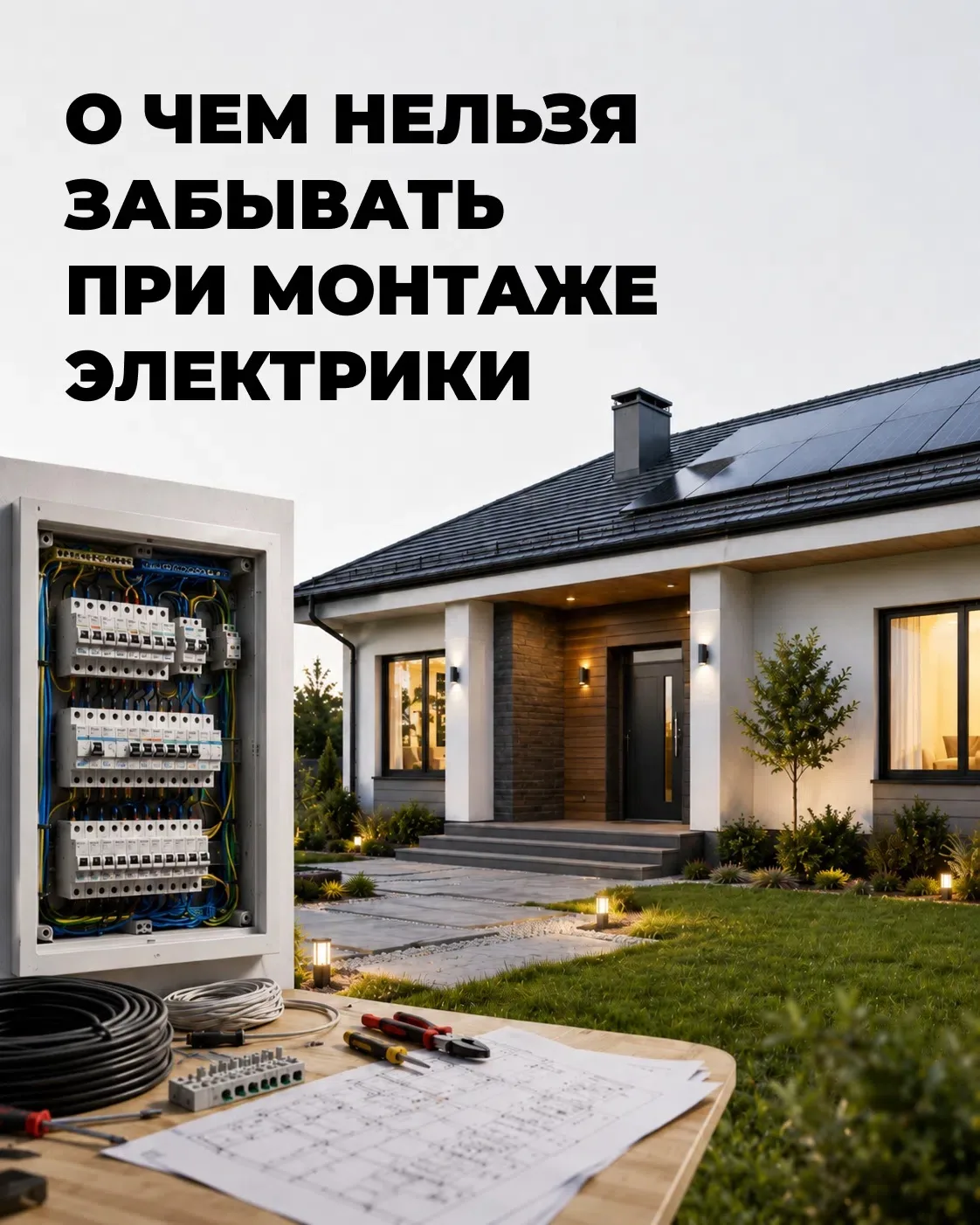О чём нельзя забывать при монтаже электрики 

Сегодня расскажем о 5 частых промахах при монтаже элек