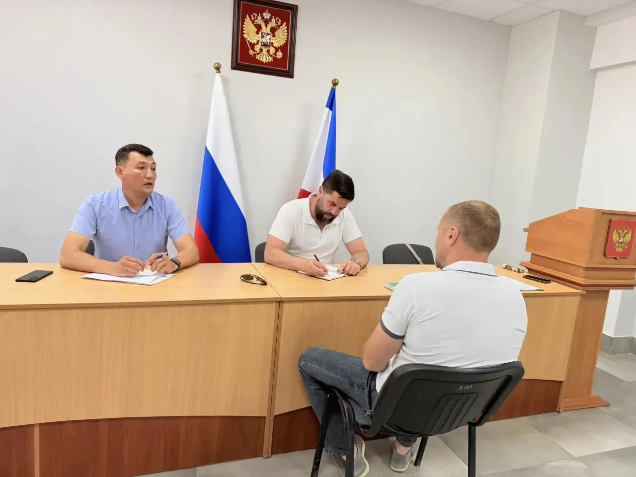 📄 В г. Саки состоялся личный приём граждан руководством Министерства спорта Республики Крым

10 июн
