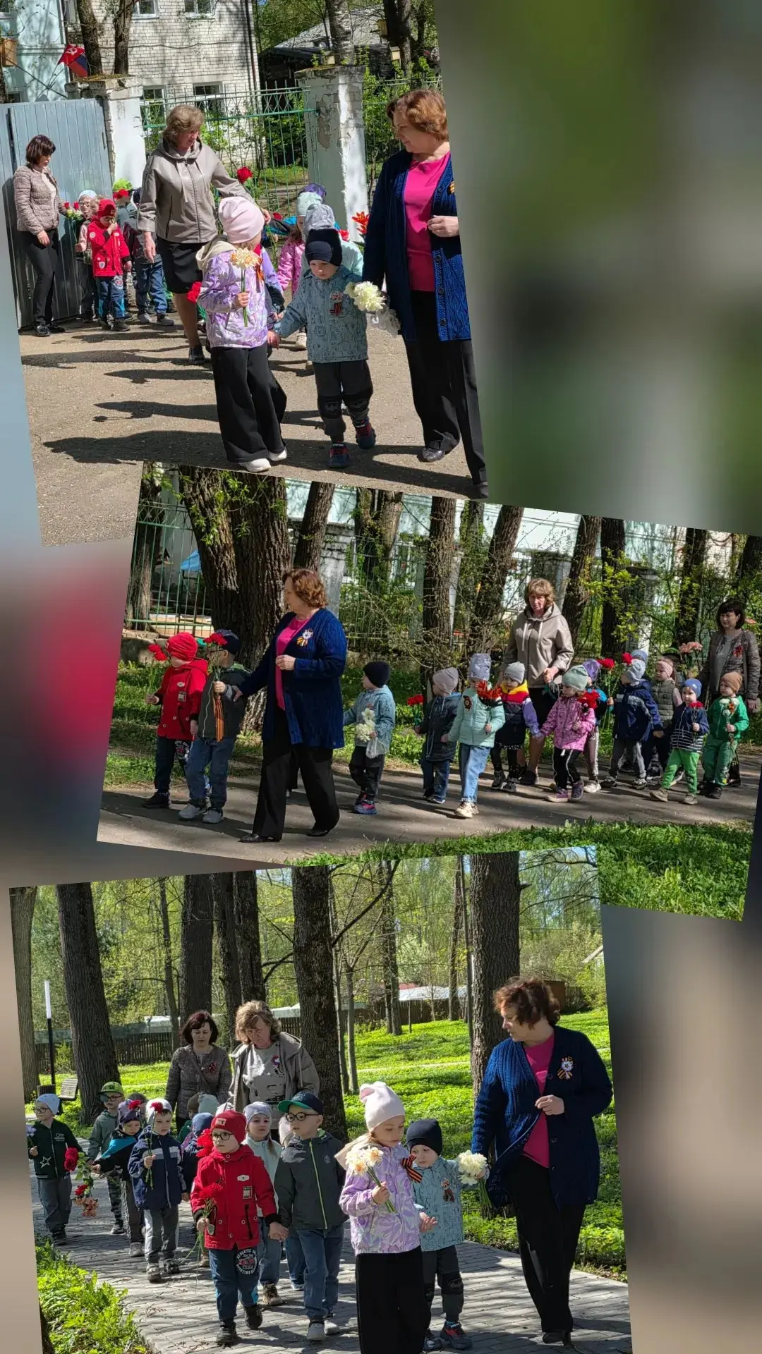Наши маленькие сердца помнят о великом подвиге 🌿

       В преддверии великого праздника — Дня Побе