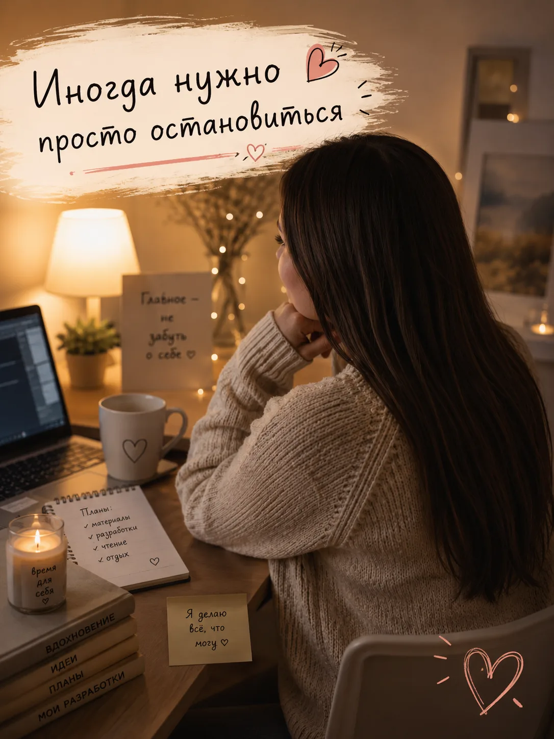 Сегодня ко мне пришло осознание, что я очень устала. И, если честно, сейчас мне совсем ничего не хоч