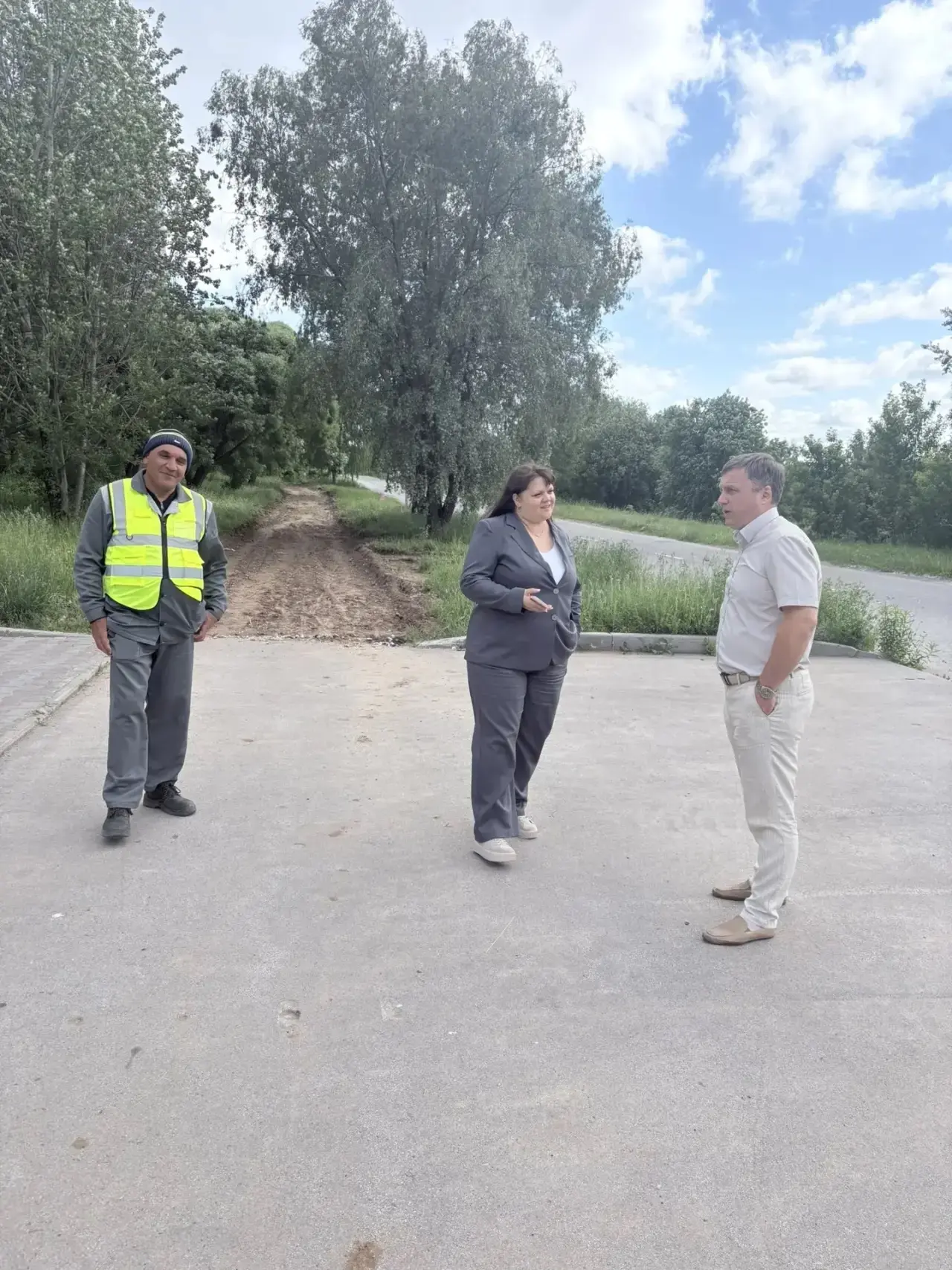 Рабочий выезд на объект 🚧

Сегодня совместно с коллегами и представителем подрядной организации про