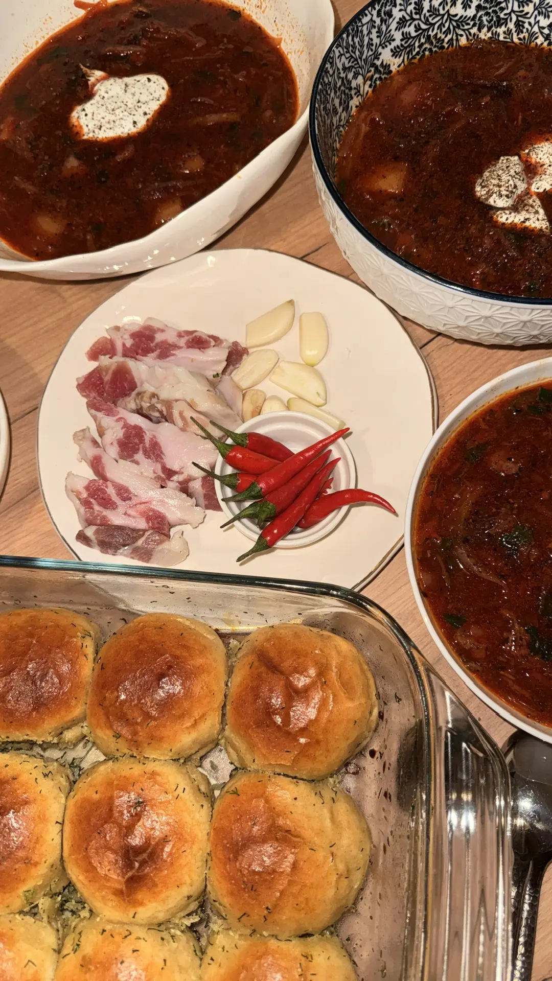 Вчера был на обед молдавский борщ