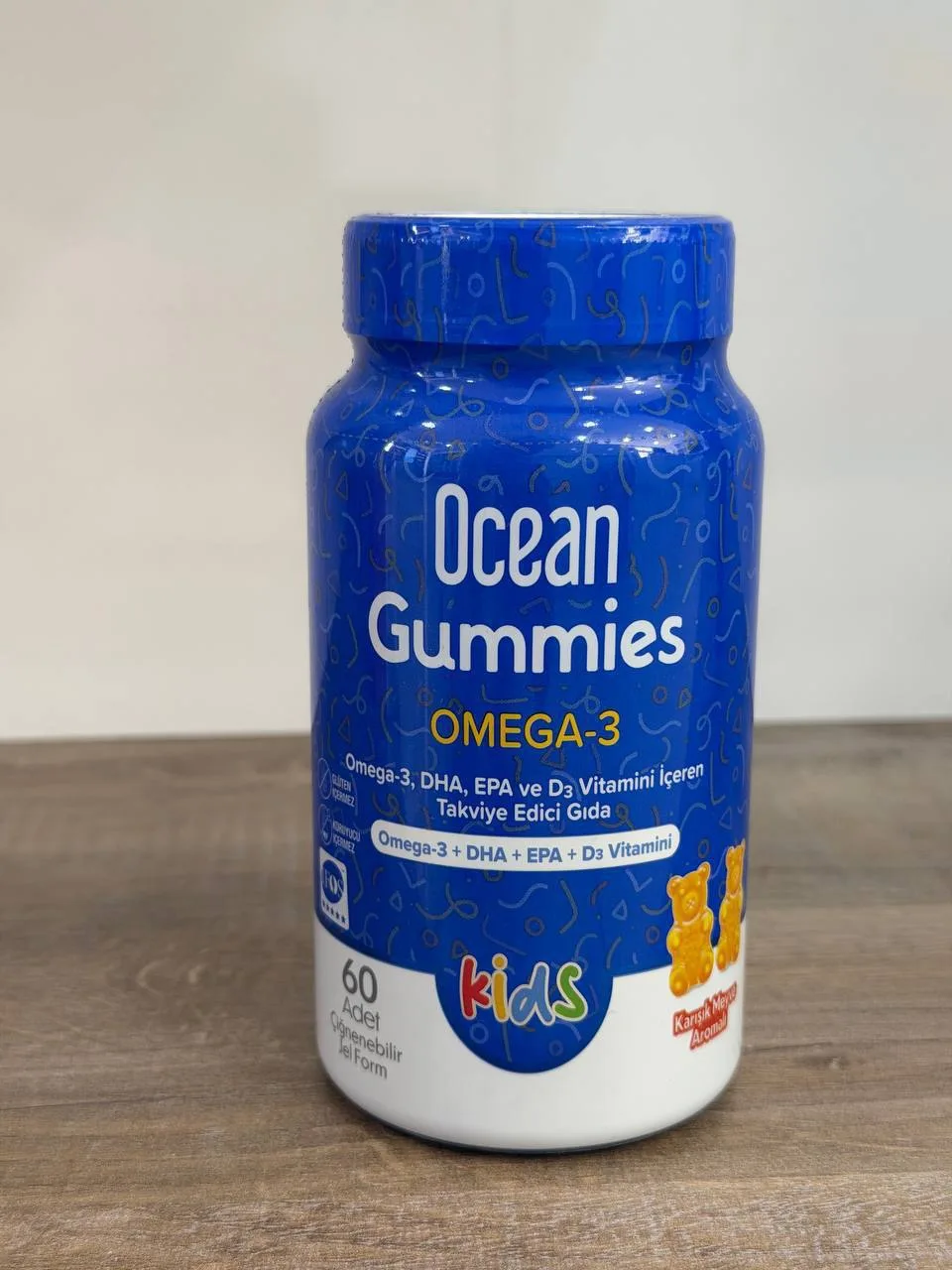Ocean Gummies Omega-3 (детские)
Вкусные жевательные витамины с Омега-3 для детей.

Содержат:
• Омега