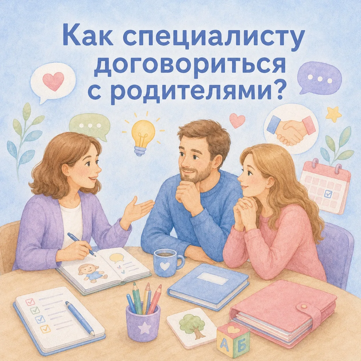 Как специалисту договориться с родителями? 📚

С такой ситуацией часто сталкиваются специалисты, осо