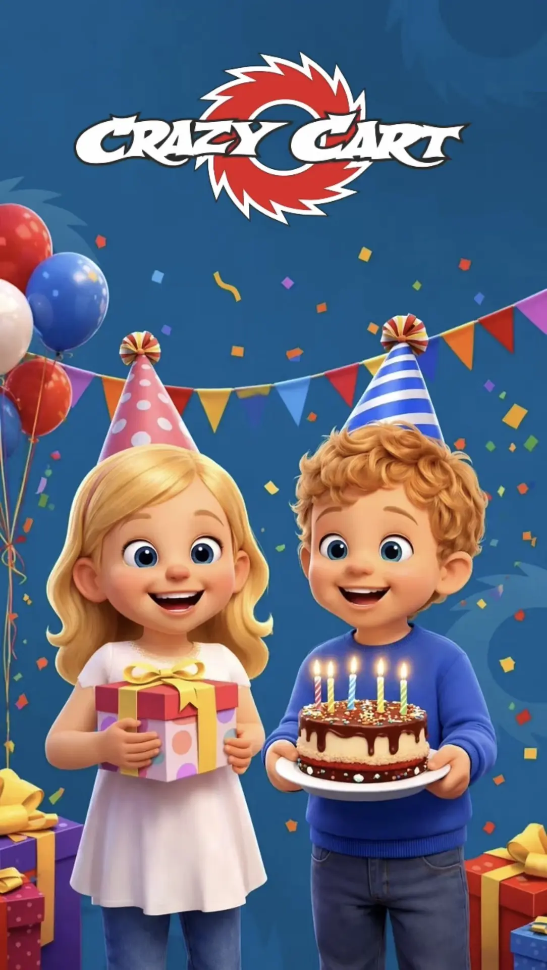 Дрифт в День рождения!🤩

Скоро 15 июня!🔥
А это значит, что в «Крейзи Карт» будет весело, драйвово 