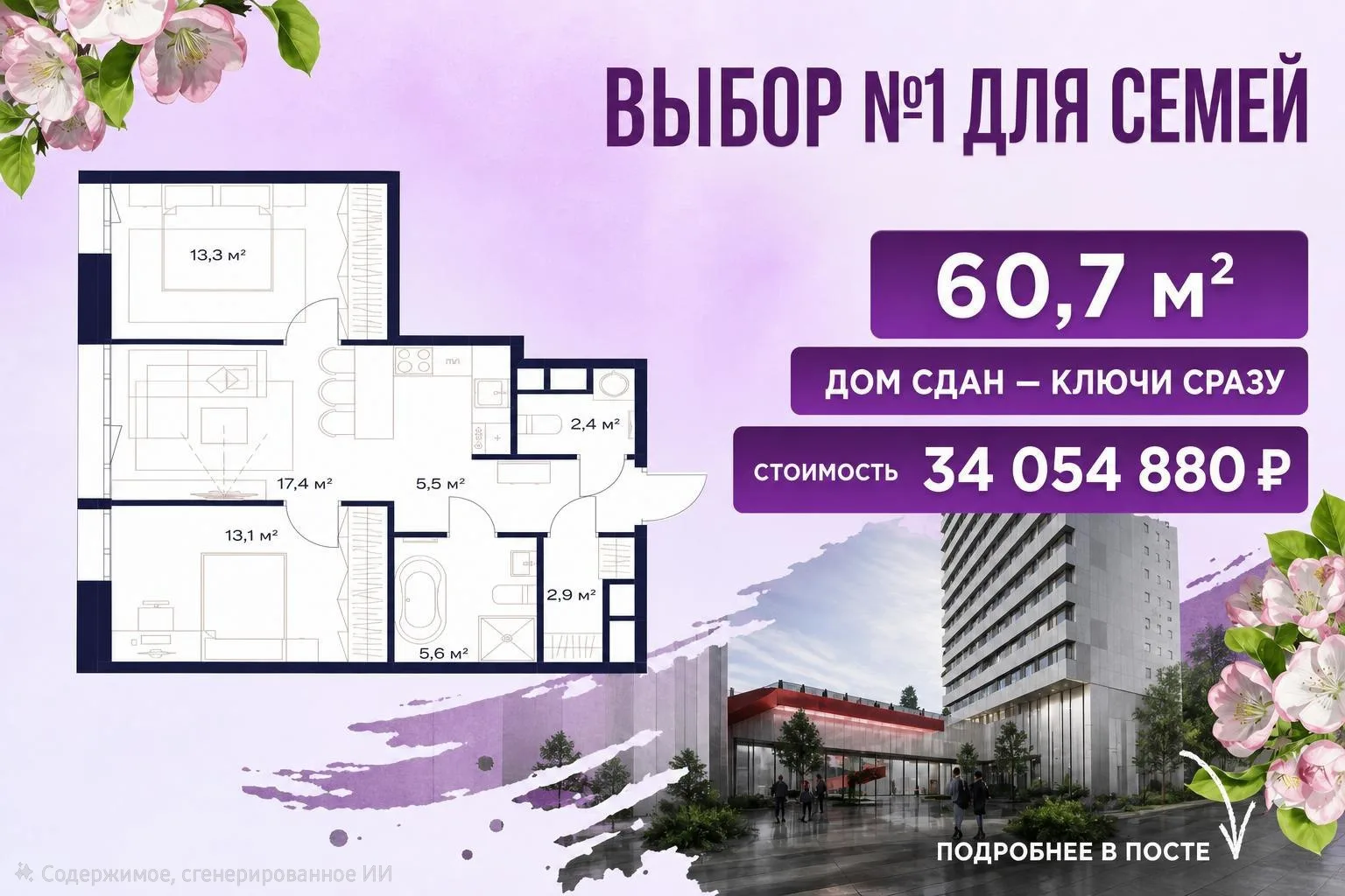Выбор №1 для семей 🖤

Экология, спорт и образование — всё в одном месте.

Парковая зона
435 га зеле