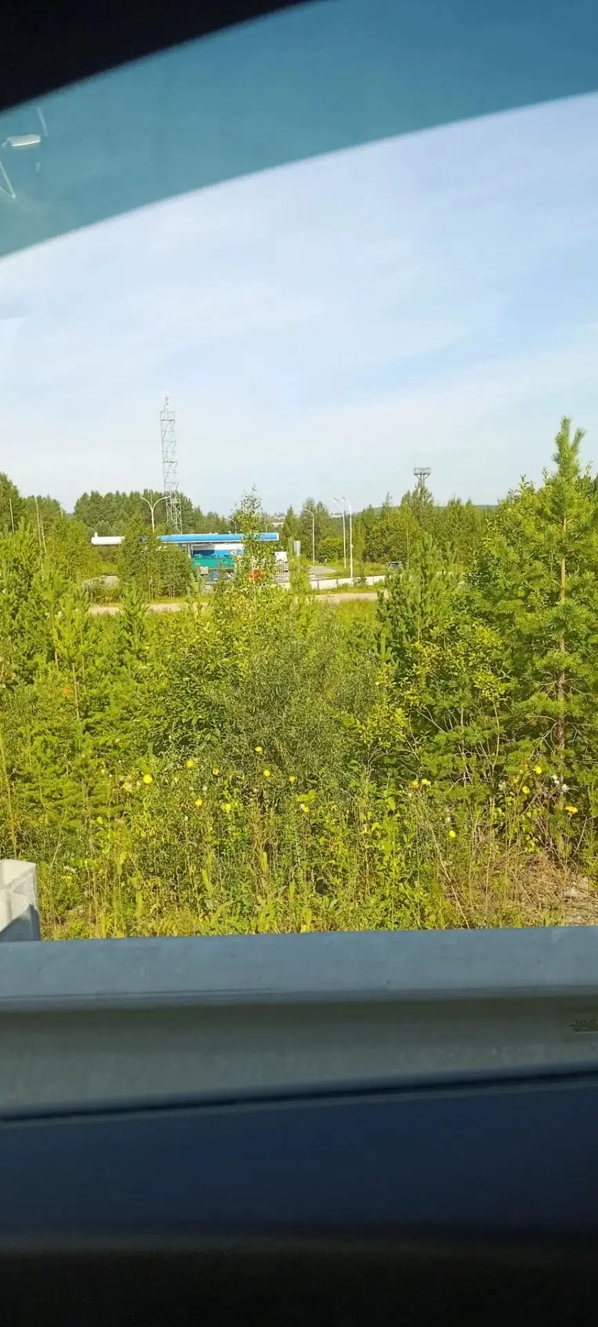 Лукойл бенза нет. Карпинск сливается бензовоз Газпром.