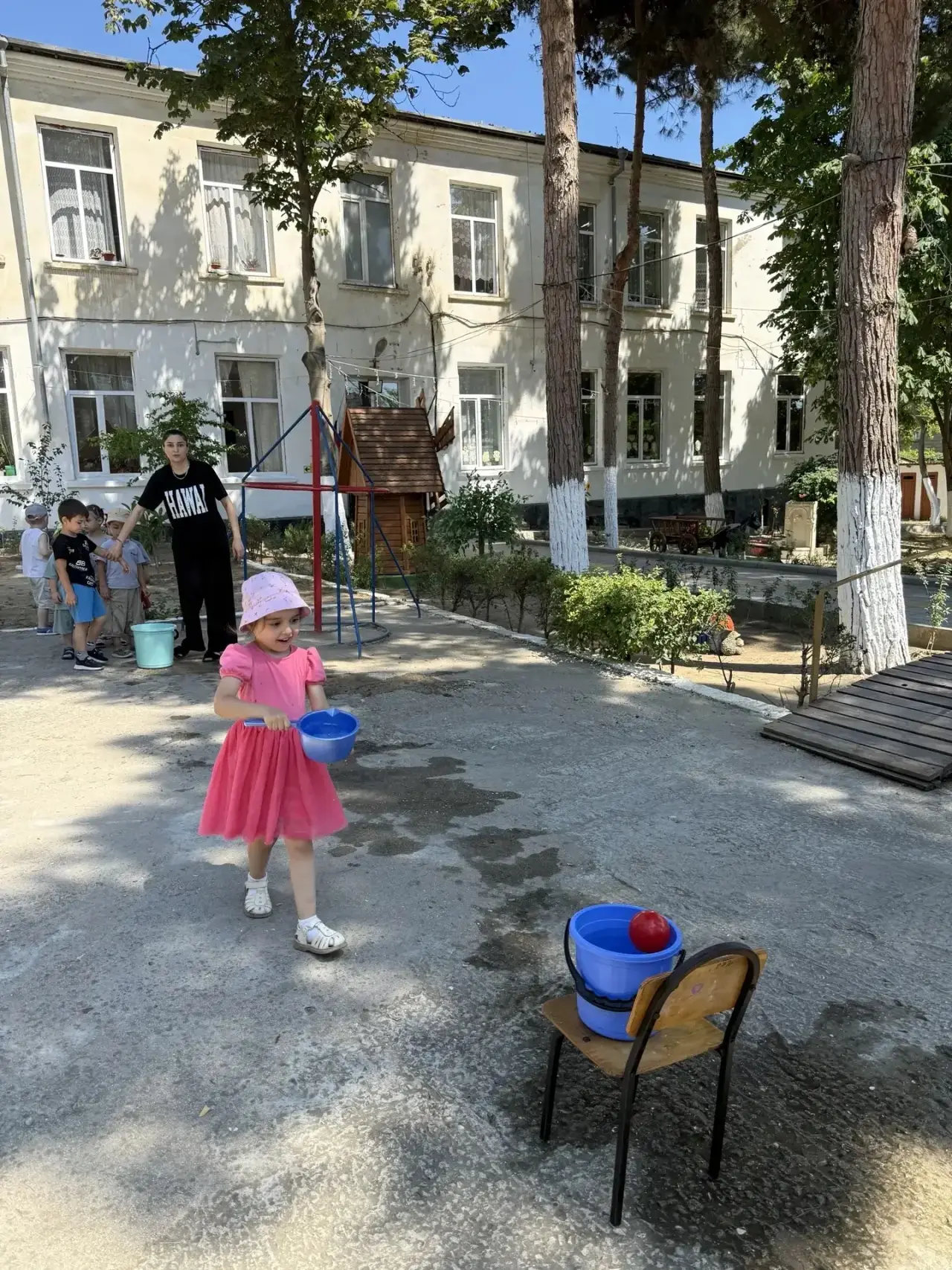 💦В рамках летней оздоровительной программы в нашем учреждении прошло мероприятие на свежем воздухе 