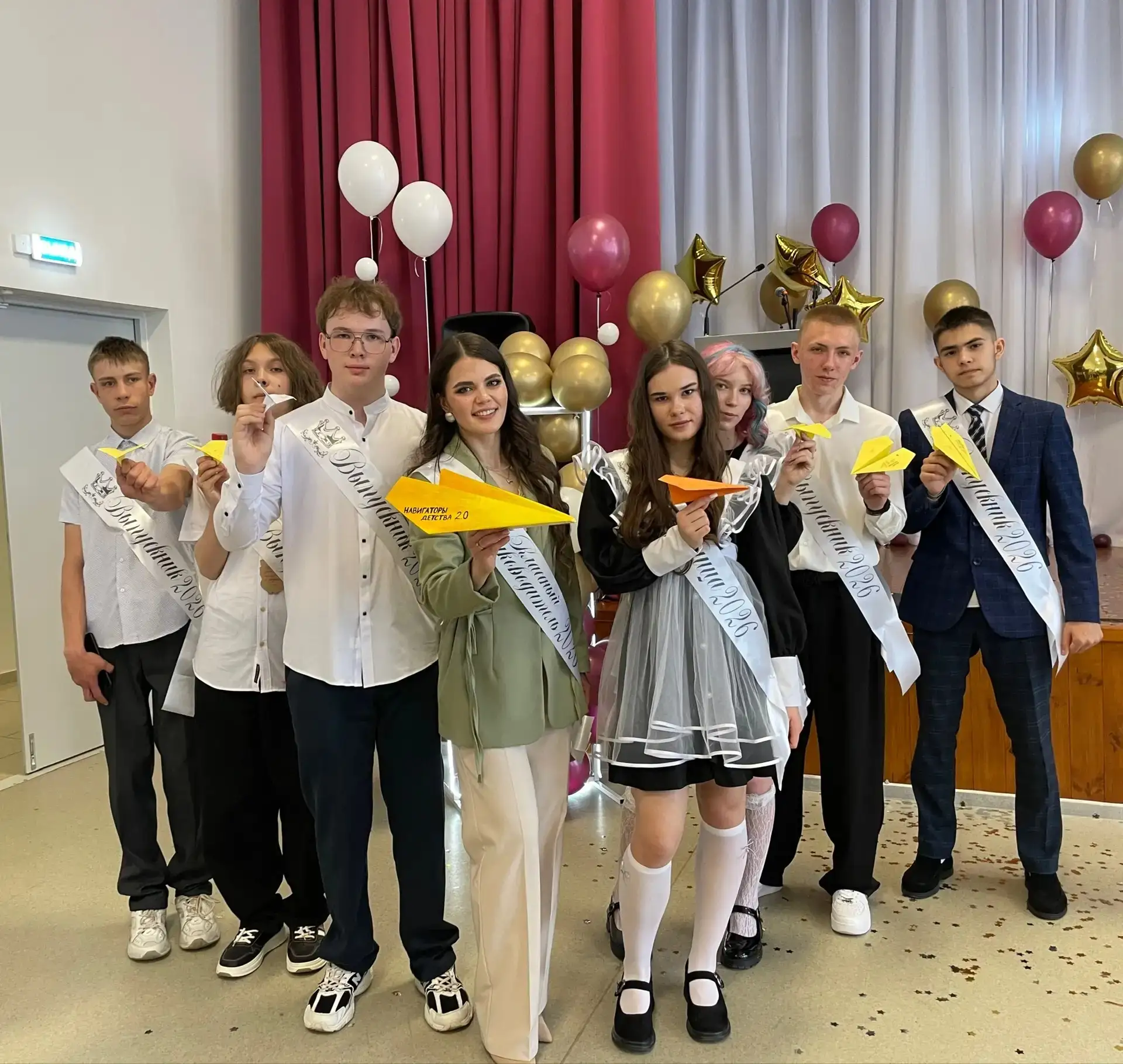 💛 ✈ «САМОЛЁТИК БУДУЩЕГО»

💛 Сегодня в рамках традиционной акции «Самолетик будущего» наши первокла