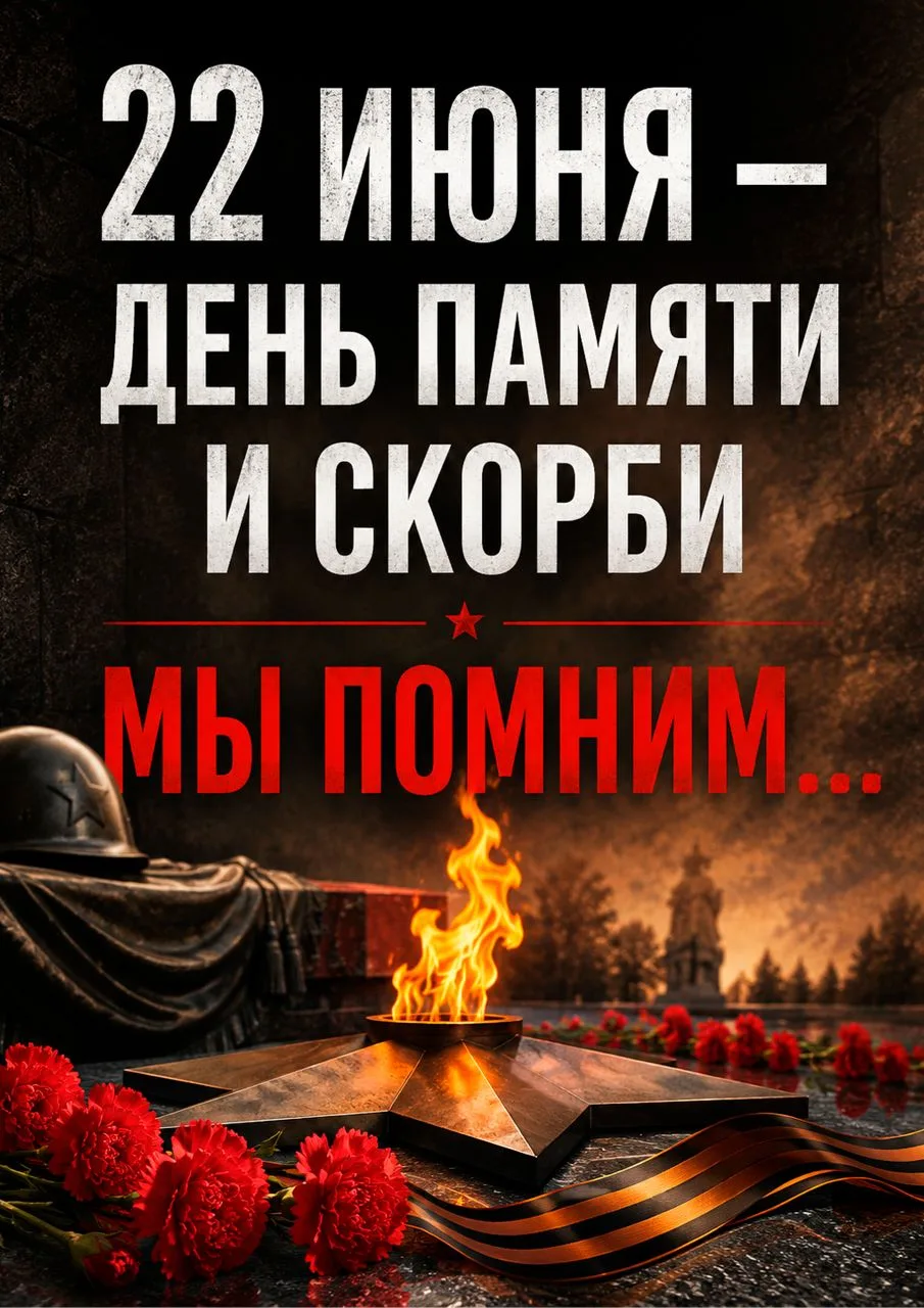 22 июня — День памяти и скорби. Самая трагическая дата в истории нашей страны и всего человечества.
